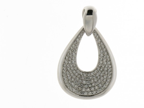 Wit gouden hanger