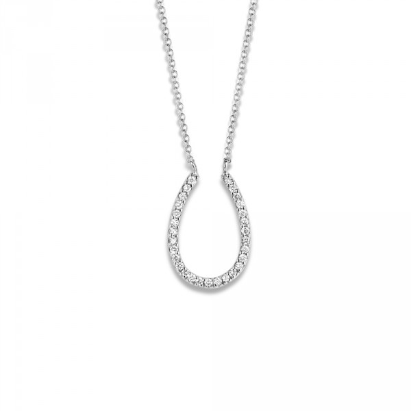 Wit gouden hanger