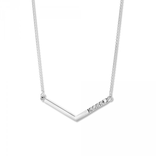 Wit gouden hanger