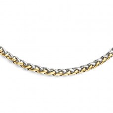 Bicolor gouden collier