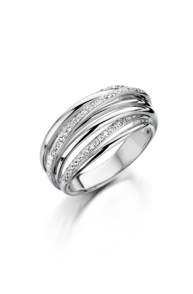 Wit gouden ring