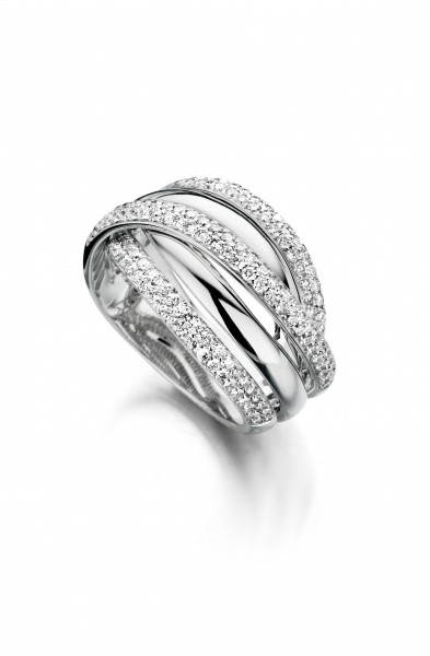 Wit gouden ring