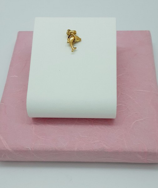 Geel gouden hanger