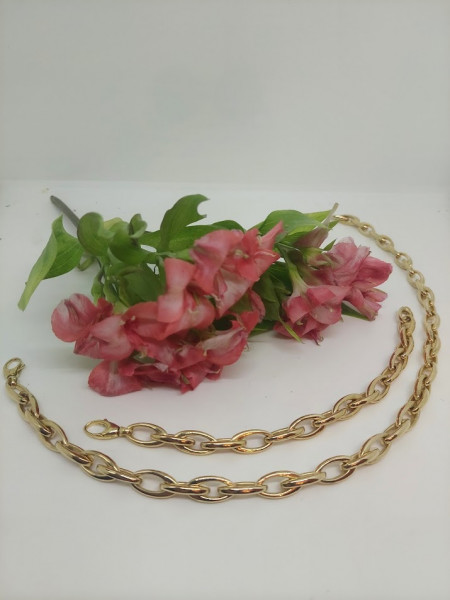 Geel gouden collier