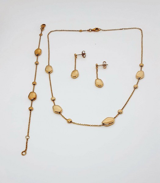 Rosé gouden collier