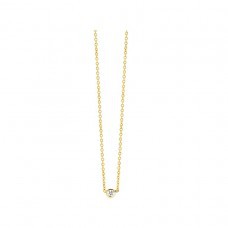Geel gouden collier