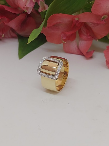Bicolor ring