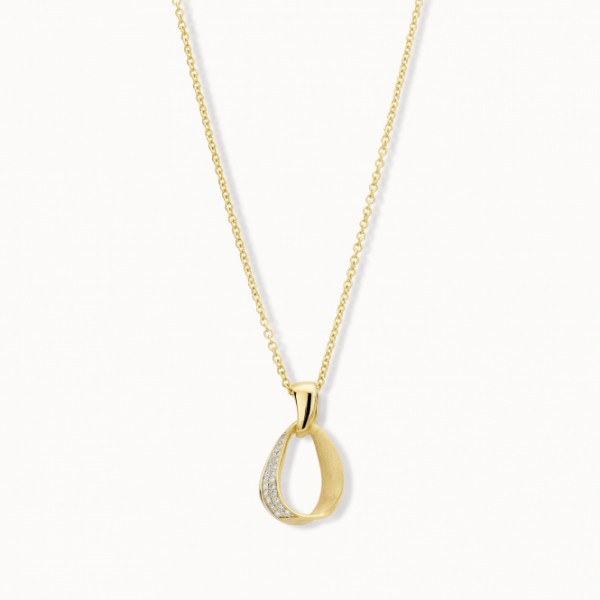 Geel gouden hanger