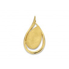 Geel gouden hanger