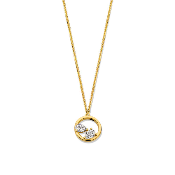 Geel gouden Collier