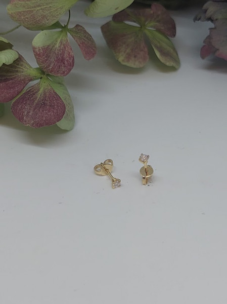 Geel gouden oorringen