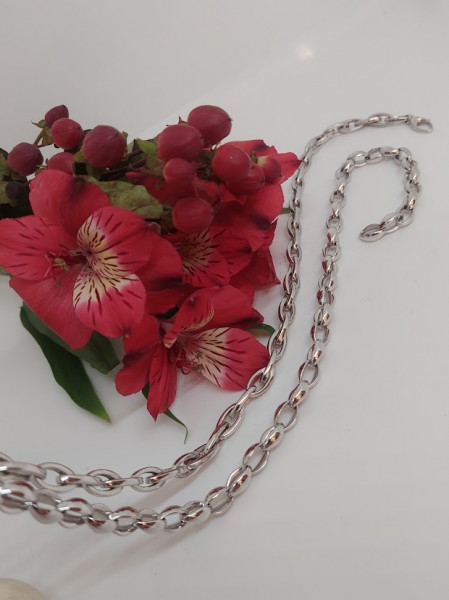 Wit gouden collier
