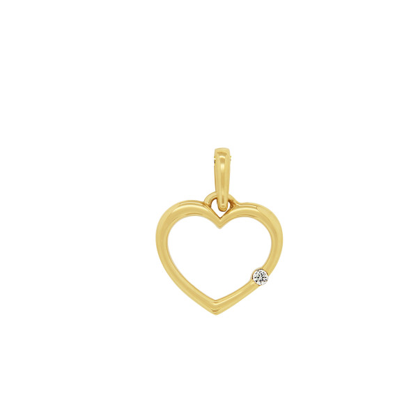 Geel gouden hanger
