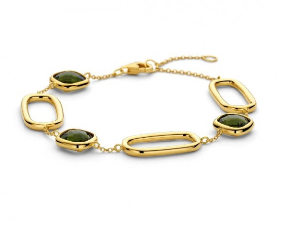 Armband met kleurstenen