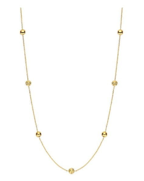 Geel gouden collier
