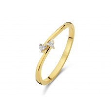 Geel gouden ring