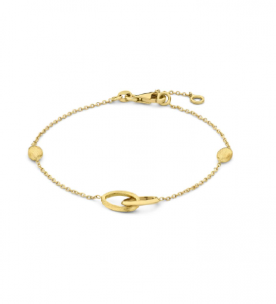 Geel gouden armband