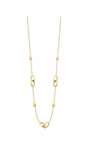 Geel gouden collier