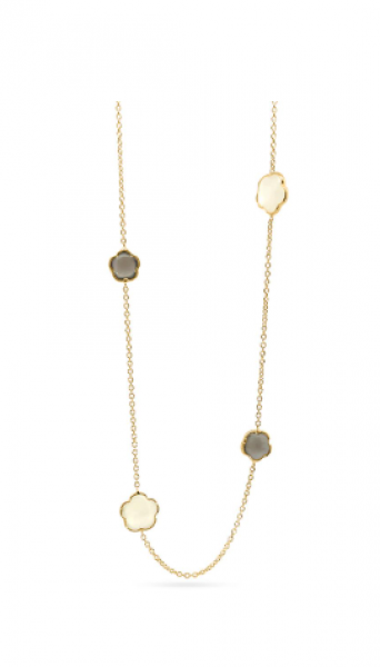 Collier met kleurstenen