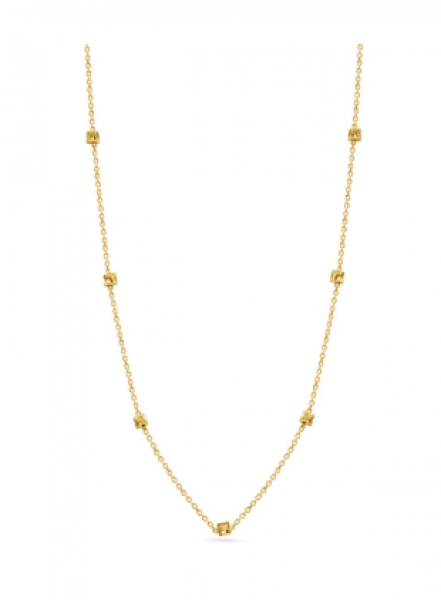 Geel gouden collier