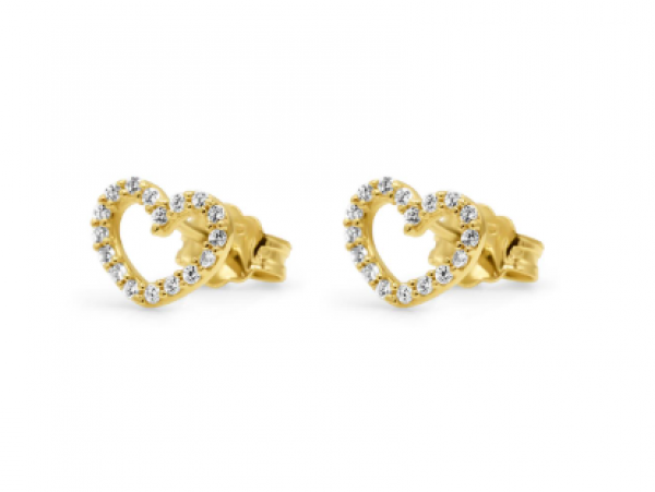 Geel gouden oorringen