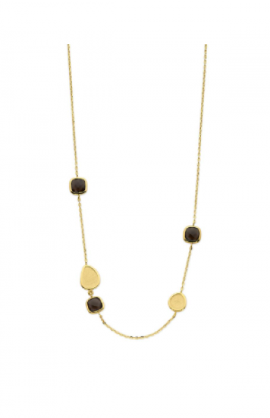 Collier met kleurstenen