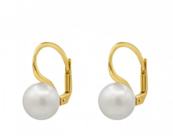 Oorringen met parel