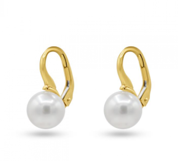 Oorringen met parel