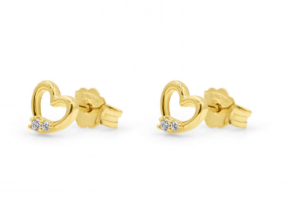 Geel gouden oorringen