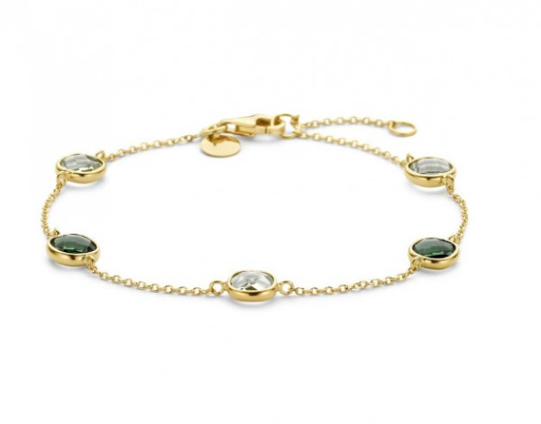 Armband met kleurstenen