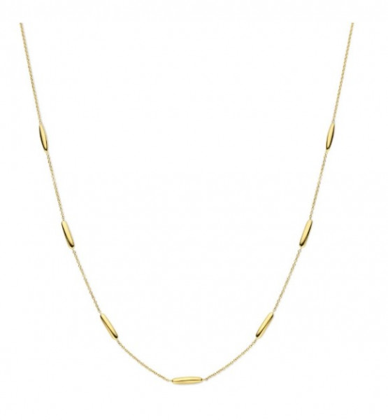 Geel gouden collier