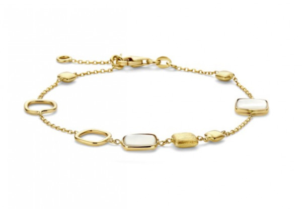 Armband met parelmoer