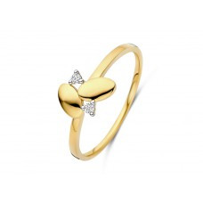Geel gouden ring