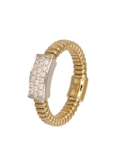 Geel gouden ring