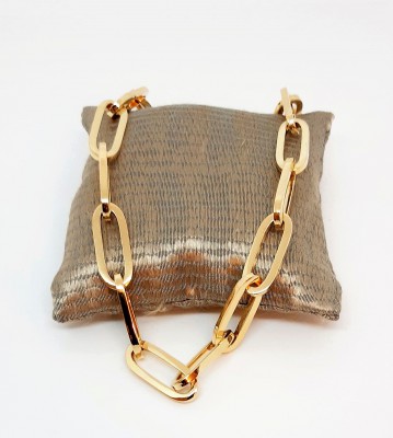 Geel gouden collier