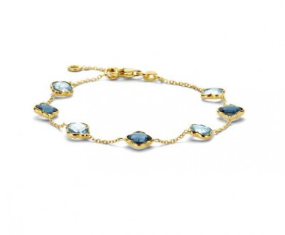 Armband met kleurstenen