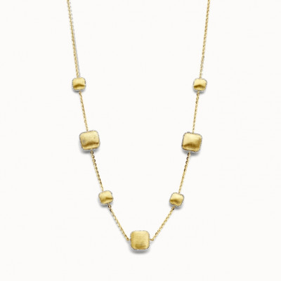 Geel gouden collier