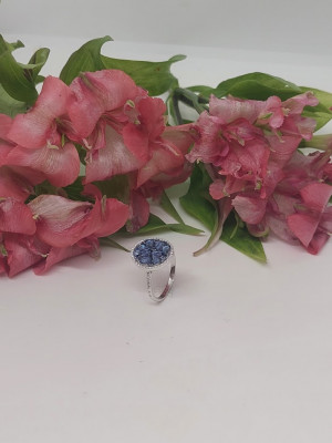 Saffierring
