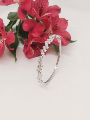 Wit gouden armband