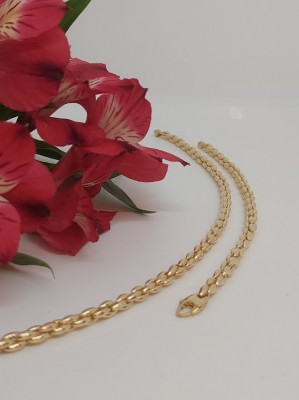 Geel gouden collier