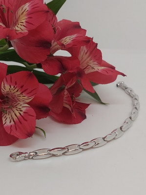 Wit gouden armband