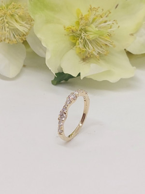 Geel gouden ring
