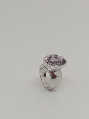 Wit gouden ring