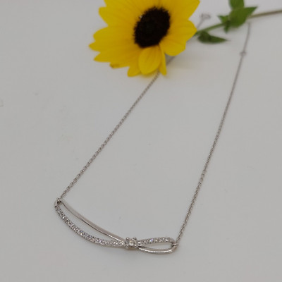 wit gouden ketting