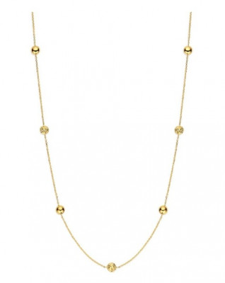Geel gouden collier