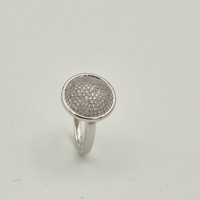 Wit gouden ring