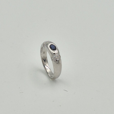 Wit gouden ring