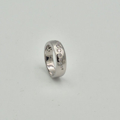 Wit gouden ring