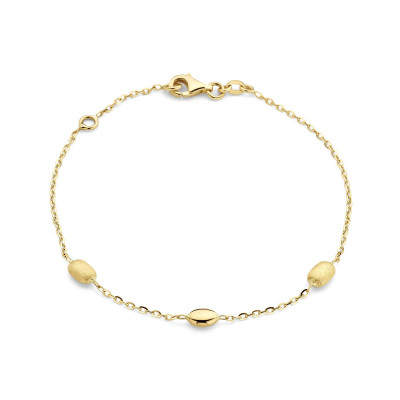 Geel gouden armband