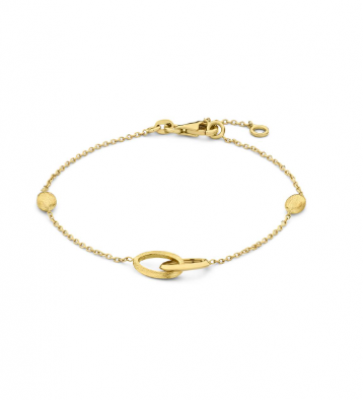 Geel gouden armband